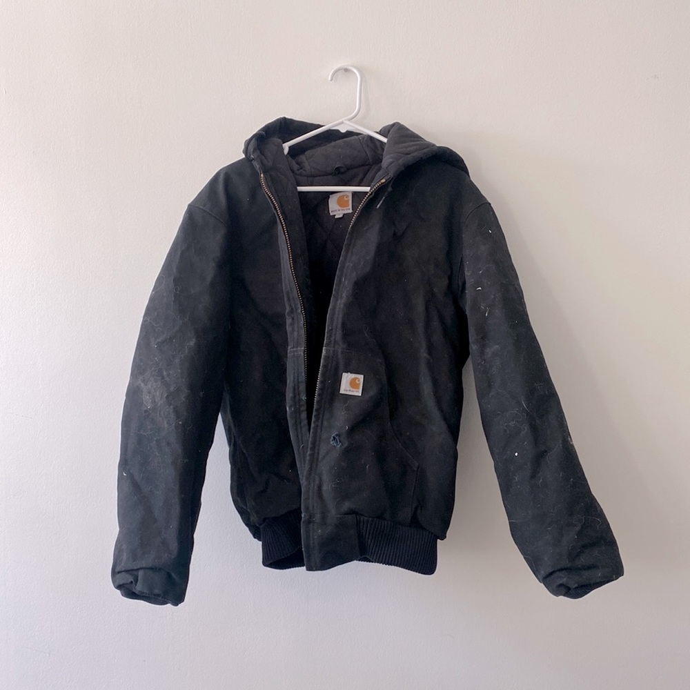 Carhartt Washed Duck Insulated Active Jacket, Medium